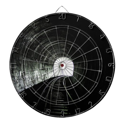 Lokaltunnel Dartscheibe (vorne)