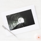 Lokaltunnel Rechteckiger Aufkleber (Umschlag)