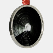 Lokaltunnel Silbernes Ornament (Rechts)