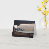 Loki - Grußkarte Karte (Gelbe Blume)