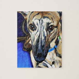 Loki - Lurcherhund Puzzle