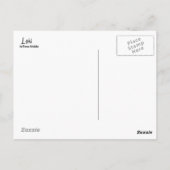 Loki Postkarte (Rückseite)