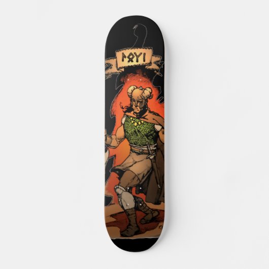 Loki Skateboard (Vorderseite)