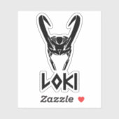 Loki sticker logo (Blatt)