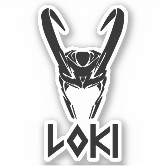 Loki sticker logo (Vorderseite)
