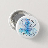 Loki-Symbol-Knopf Button (Vorne & Hinten)