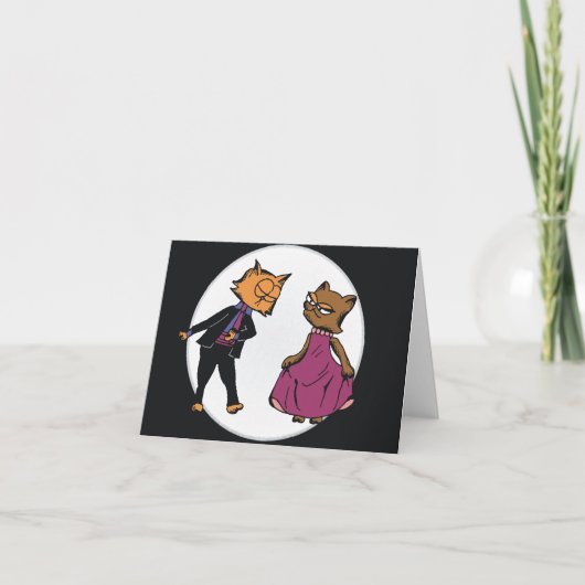 Loki und Mayday Mondtanz Karte (Vorderseite)