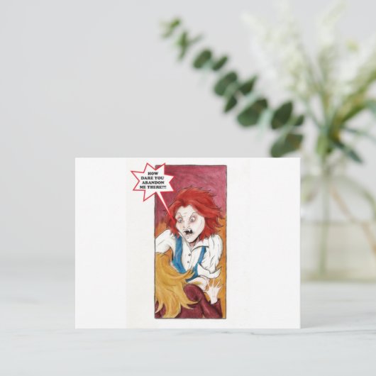 Loki und Sigyn Postkarte (Stehend Vorderseite)