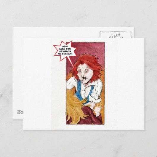 Loki und Sigyn Postkarte (Vorne/Hinten)