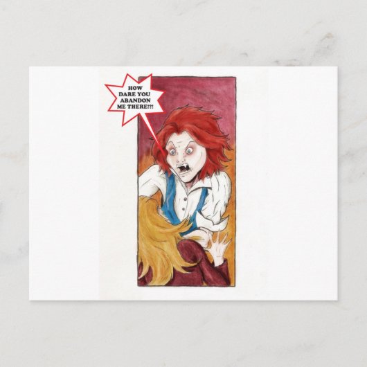 Loki und Sigyn Postkarte (Vorderseite)