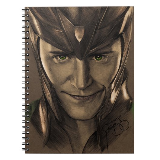 Loki Zeichnend Notizblock (Vorderseite)