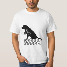 Lokis Buddies: Beagle Mickey Black T-Shirt