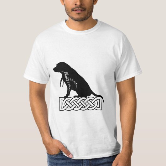 Lokis Buddies: Beagle Mickey Black T-Shirt (Vorderseite)