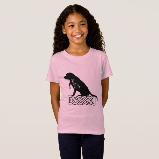 Lokis Buddies: Beagle Mickey Black T-Shirt (Vorne ganz)