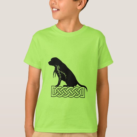 Lokis Buddies: Beagle Mickey Black T-Shirt (Vorderseite)