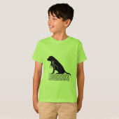 Lokis Buddies: Beagle Mickey Black T-Shirt (Vorne ganz)