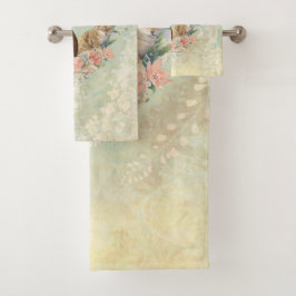 Lokis Buddies: Mika und Chidori Bengalische Katzen Badhandtuch Set