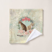 Lokis Buddies: Mika und Chidori Bengalische Katzen Badhandtuch Set (Waschlappen)