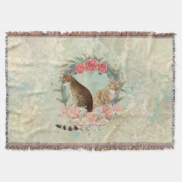 Lokis Buddies: Mika und Chidori Bengalische Katzen Decke