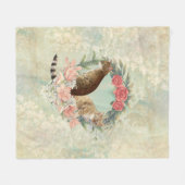 Lokis Buddies: Mika und Chidori Bengalische Katzen Fleecedecke (Vorderseite (Horizontal))