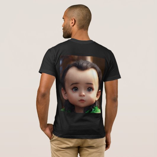 "Lokis Power: Superhero Animation T - Shirt" T-Shirt (Schwarz voll)