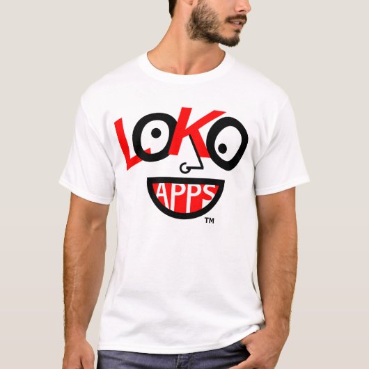 Loko Apps Retro T-Shirt (Vorderseite)