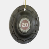 Lokomotivbahn Keramikornament (Rechts)