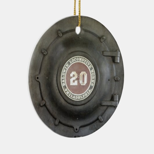 Lokomotivbahn Keramikornament (Rechts)