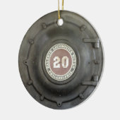 Lokomotivbahn Keramikornament (Links)