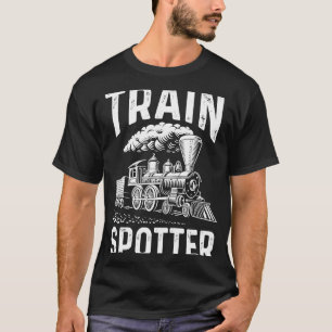 Lokomotivbahn Modellbahnzug Eisenbahn Bahn Spo T-Shirt