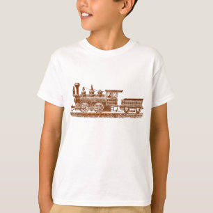 Lokomotive 02 - Walnuss Brown T-Shirt