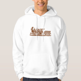 Lokomotive 02 - Walnussbraun Hoodie