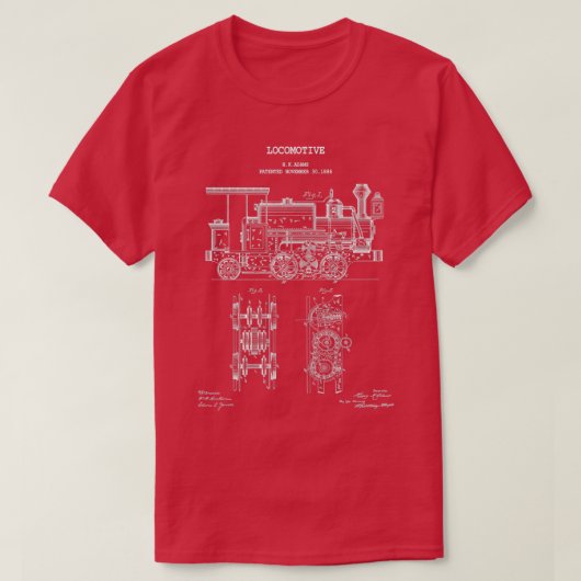 Lokomotive 10 T-Shirt (Design vorne)