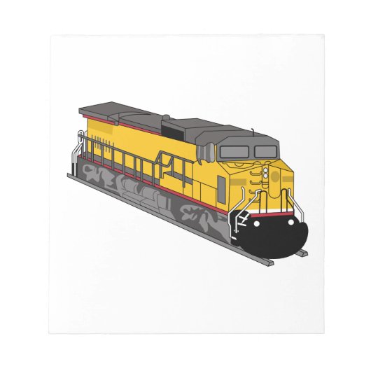 Lokomotive 1 notizblock (Vorderseite)