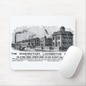 Lokomotive Alco-Schenectady, 1870 Mousepad (Mit Mouse)
