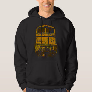 Lokomotive Eisenbahn Fan Bahnbetrieb Modellbahnen  Hoodie