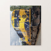 Lokomotive für den Motor Alaska Puzzle (Vertikal)