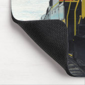 Lokomotive für Eisenbahnstrecken Mousepad (Ecke)