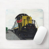 Lokomotive für Eisenbahnstrecken Mousepad (Mit Mouse)