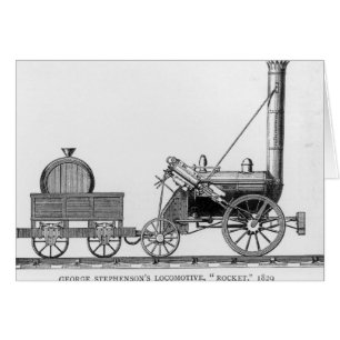 Lokomotive Georges Stephensons, "Rocket", 1829