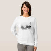 Lokomotive Georges Stephensons, "Rocket", 1829 T-Shirt (Vorne ganz)