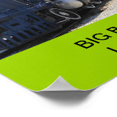 LOKOMOTIVE "GROSSBODEN" POSTER (Ecke)