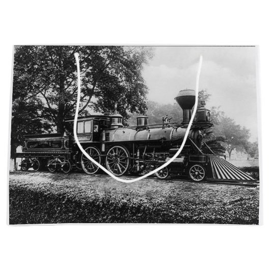 Lokomotive Große Geschenktüte (Vorderseite)