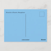 Lokomotive in Scranton Pennsylvania Postkarte (Rückseite)