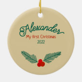 Lokomotive Keramik Ornament (Hinten)