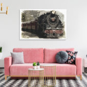 Lokomotive Leinwanddruck (Insitu (Wohnzimmer))