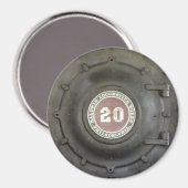 Lokomotive Magnet (Vorderseite/Rückseite)