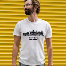 Lokomotive mit Kohlekraftwagen Personalisiert