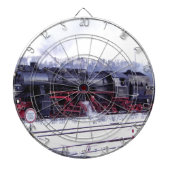 Lokomotive-Motor Dartscheibe (vorne)