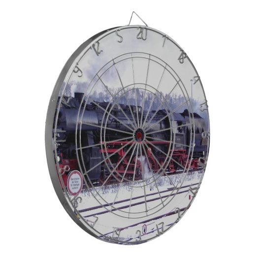 Lokomotive-Motor Dartscheibe (Vorderseite Links)